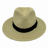 A sand color Jacaru 1880 Panama Hat Natural