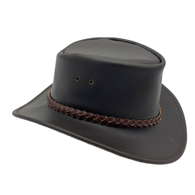 Jacaru 1301W Children's Hat Waxed Leather