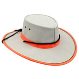 Jacaru 2014 Safety Explorer hat featuring black chin cord.
