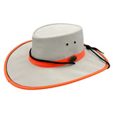 Jacaru 2014 Safety Explorer hat featuring black chin cord.