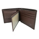 Jacaru 5786 Kangaroo Leather Flap Wallet Men's