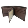 Jacaru 5786 Kangaroo Leather Flap Wallet Men's