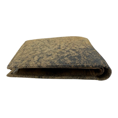 Jacaru 5786 Kangaroo Leather Flap Wallet Men's