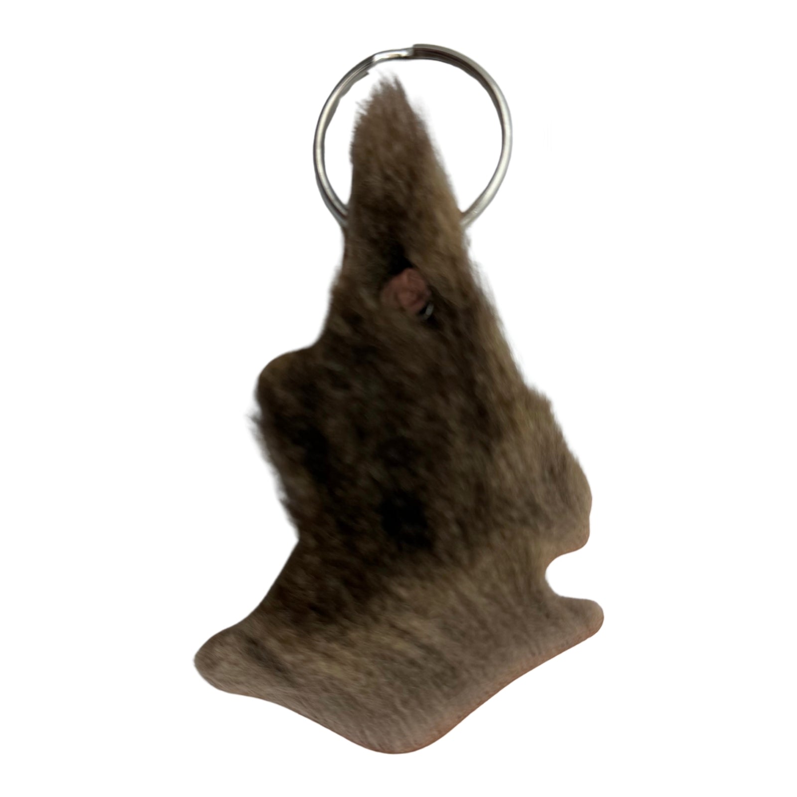 Jacaru 6415M Key Ring Australia Map Kangaroo Fur (5-pack)