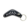 Jacaru 6418 Keyring Boomerang Shape, Australia Printed