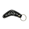 Jacaru 6418 Keyring Boomerang Shape, Australia Printed