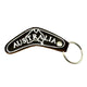 Jacaru 6418 Keyring Boomerang Shape - Australia