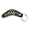 Jacaru 6418 Keyring Boomerang Shape, Australia Printed