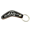 Jacaru 6418 Keyring Boomerang Shape, Australia Printed