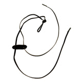 Jacaru leather hat chinstrap with toggle
