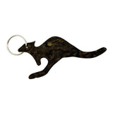 Jacaru 6526M Key Ring Kangaroo Shape 5-pack