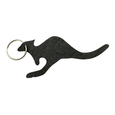 Jacaru 6526 Key Ring Kangaroo Shape 5-pack