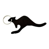 Jacaru 6526M Key Ring Kangaroo Shape 5-pack