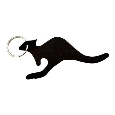 Jacaru 6526 Key Ring Kangaroo Shape 5-pack