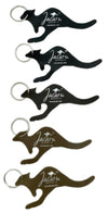 Jacaru 6526 Key Ring Kangaroo Shape 5-pack