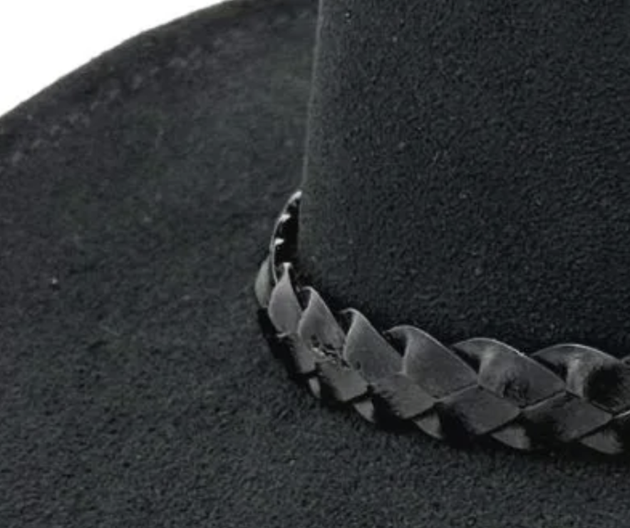 Jacaru 6533 Bonded Leather Hatband 3-Plait