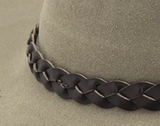 Jacaru 6533 Bonded Leather Hatband 3-Plait