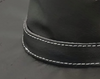 Jacaru 6538 Plain Leather Hatband with decorative stitching