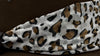 Jacaru 1679/20 White Leopard Scarf