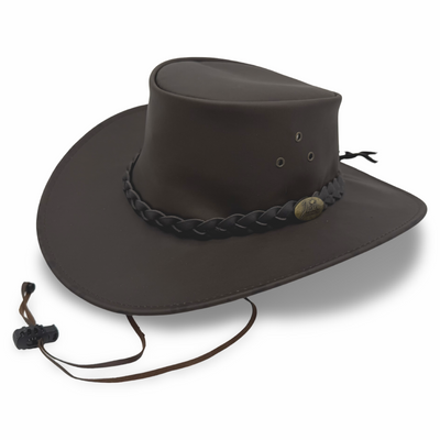 Jacaru 1028 Kangaroo Soft Hat with Chinstrap