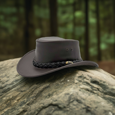 Jacaru 1069 Buffalo Leather Hat
