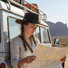 a women wearing  brown Jacaru 1035 Bush Tucker