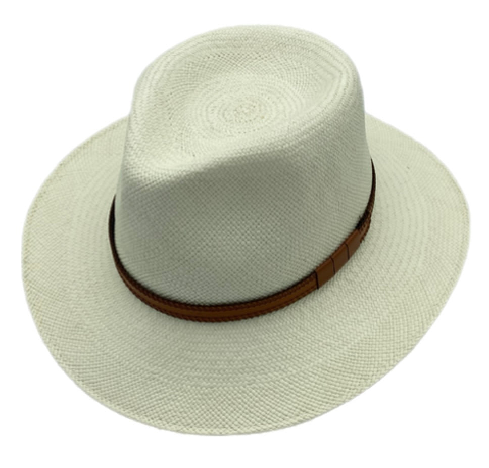 Bone Jacaru Toquilla Panama Hat