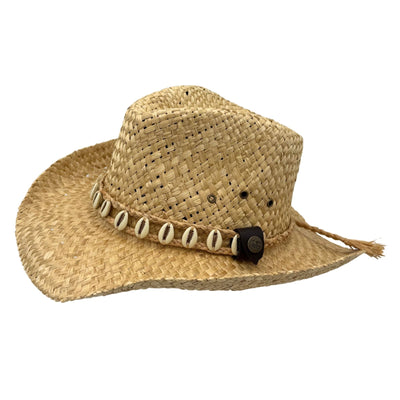 Natural Jacaru Straw Cowboy Hat