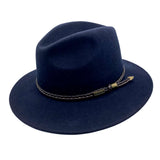 Navy Jacaru 1847 Outback Fedora
