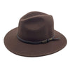Chocolate Brown Jacaru 1847 Outback Fedora