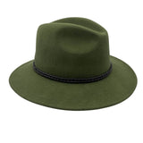Chive Green Jacaru 1847 Outback Fedora