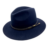 Navy Jacaru 1847 Outback Fedora