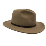Caramel Jacaru 1847 Outback Fedora