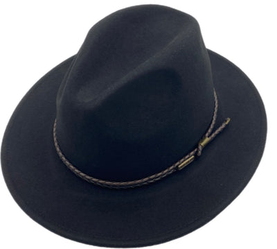 Navy Jacaru 1847 Outback Fedora