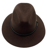 Chocolate Brown Jacaru 1847 Outback Fedora 
