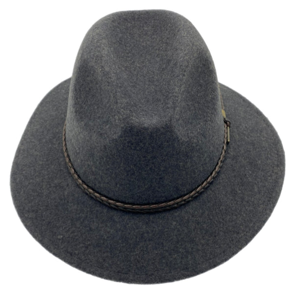 Navy Jacaru 1847 Outback Fedora