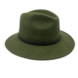 Chive Green Jacaru 1847 Outback Fedora