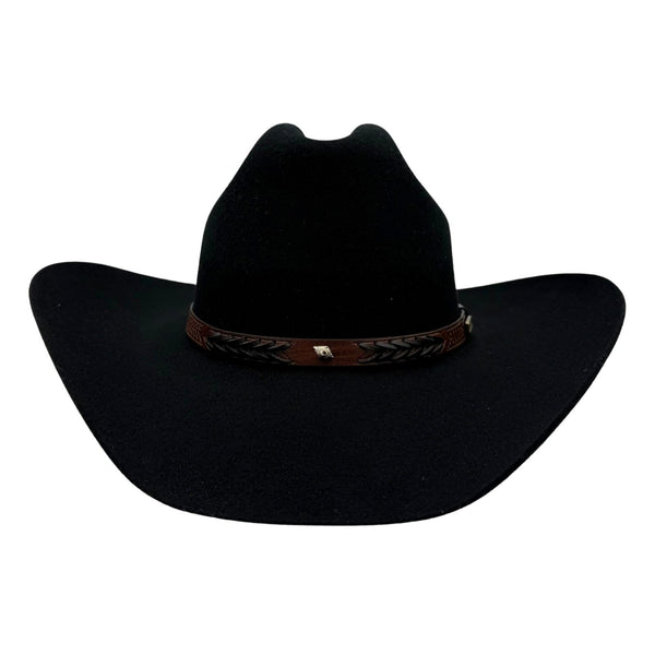 Black Jacaru 1857 Wool Felt Cowboy Hat