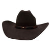  Dark Brown Jacaru 1857 Wool Felt Cowboy Hat