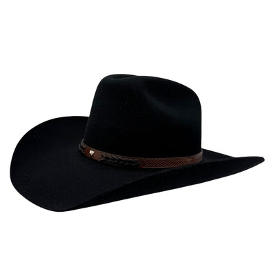 Black Jacaru 1857 Wool Felt Cowboy Hat
