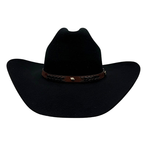 Black Jacaru 1857 Wool Felt Cowboy Hat
