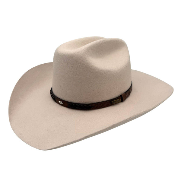 Cream Jacaru 1857 Wool Felt Cowboy Hat