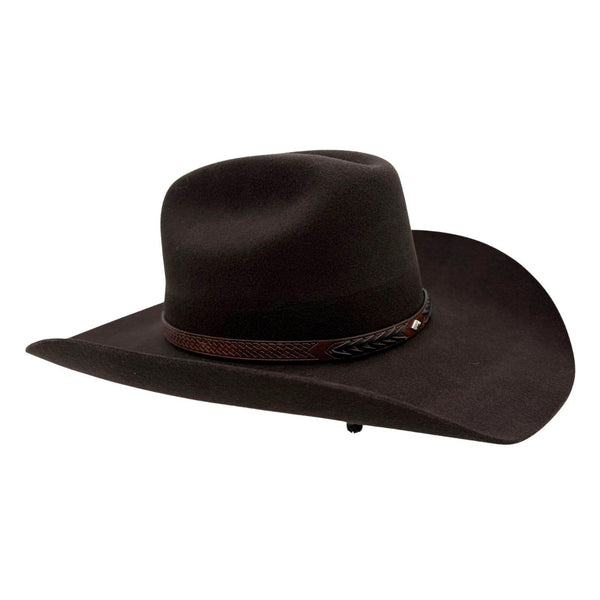 Dark Brown Jacaru 1857 Wool Felt Cowboy Hat