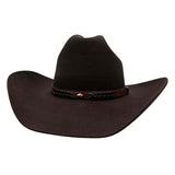  Dark Brown Jacaru 1857 Wool Felt Cowboy Hat