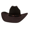 Dark Brown Jacaru 1857 Wool Felt Cowboy Hat