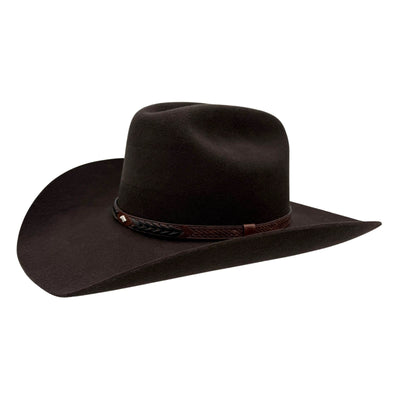 Dark Brown Jacaru 1857 Wool Felt Cowboy Hat