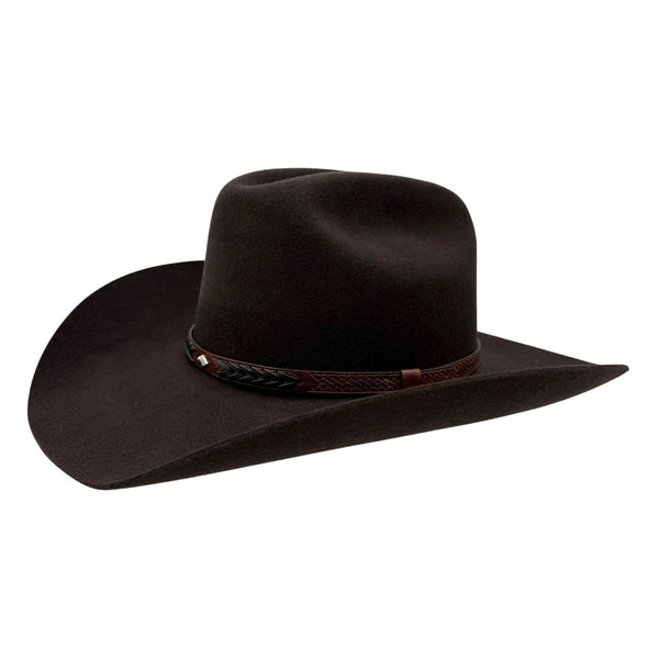 Dark Brown Jacaru 1857 Wool Felt Cowboy Hat