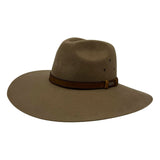 Khaki Brown Jacaru 1857 Wool Felt Cowboy Hat