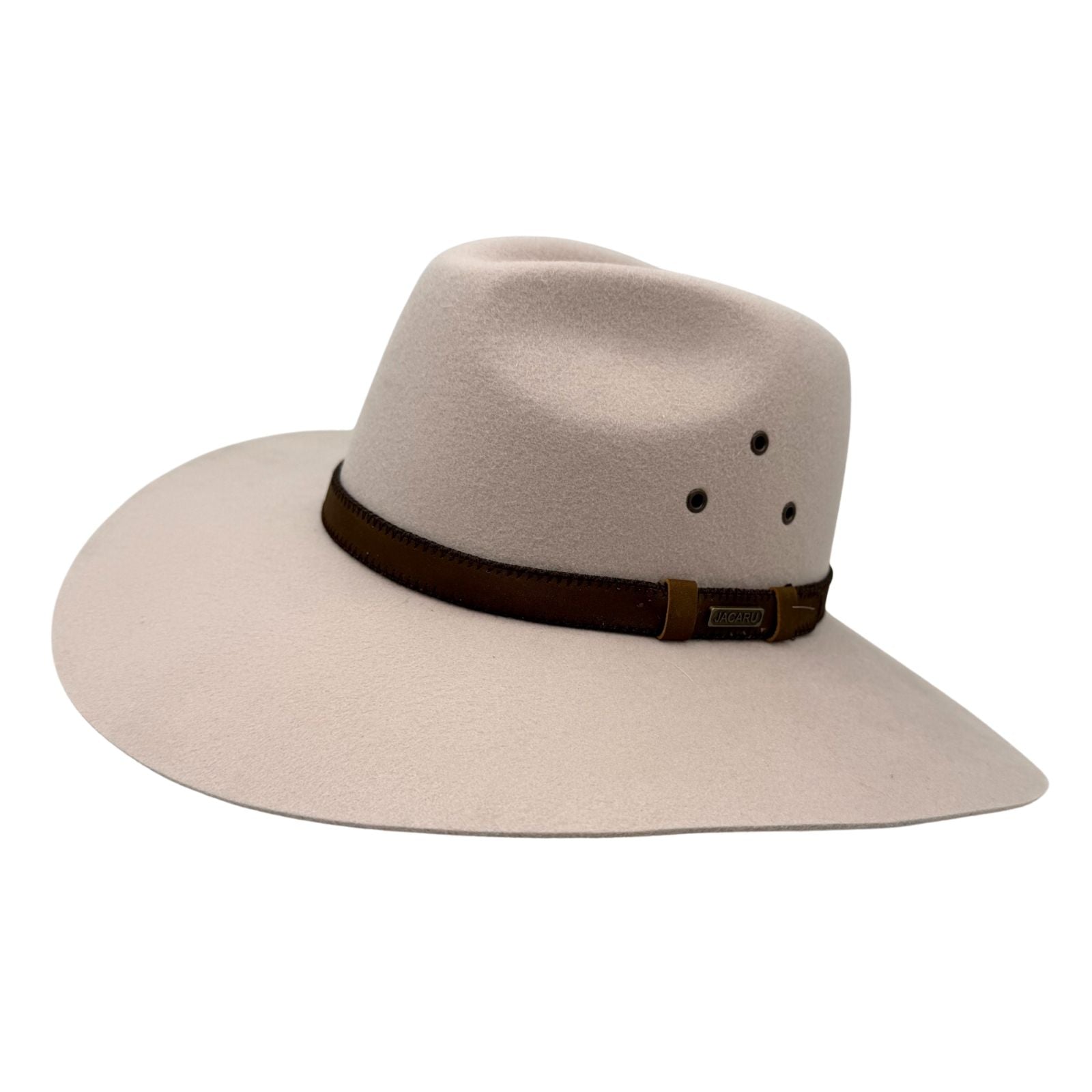 Bone Jacaru 1857 Wool Felt Cowboy Hat