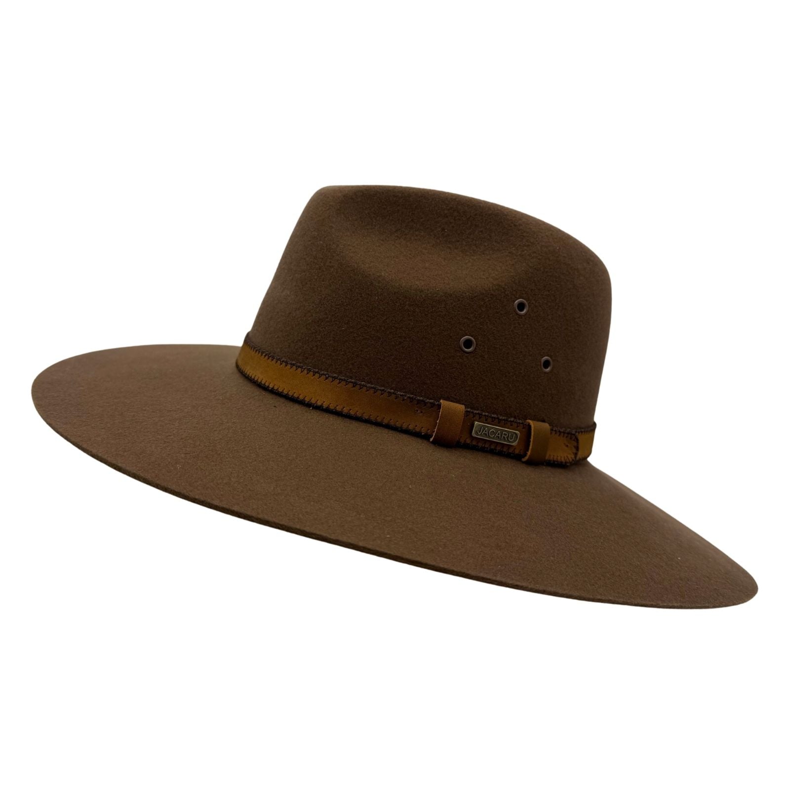Cinammon Brown Jacaru 1857 Wool Felt Cowboy Hat